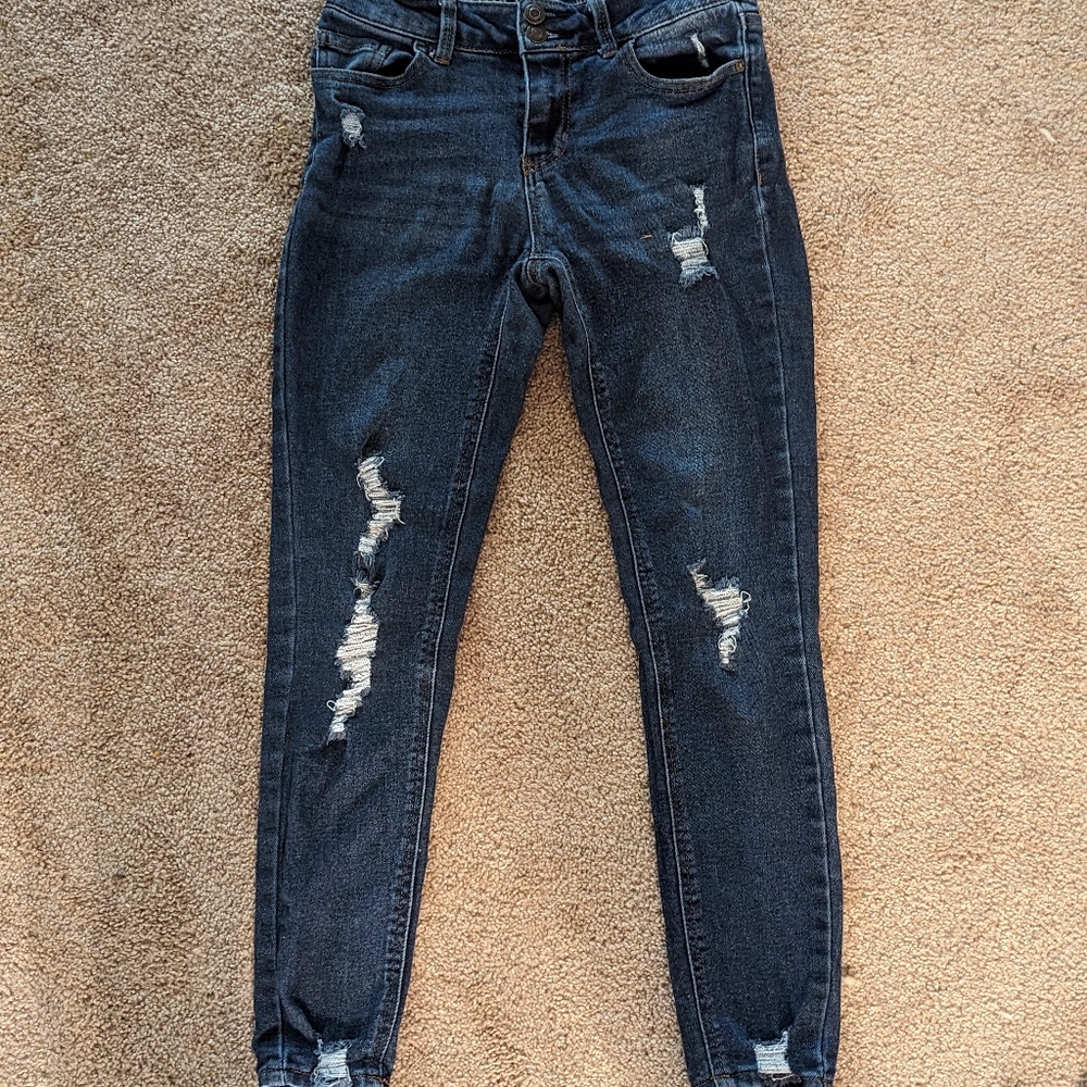 Mid Rise Skinny Jeans